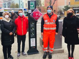 Nuovo DAE in piazzale Pablo