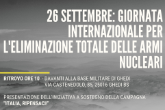 Mai più armi nucleari!