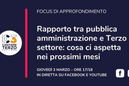 Rapporto tra Pa e Terzo settore_card evento