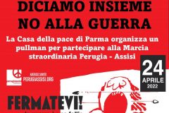 Diciamo insieme no alla guerra