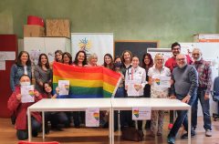 Un arcobaleno per Parma