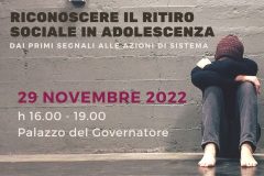 Ritiro sociale in adolescenza