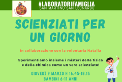 Scienziati per un giorno