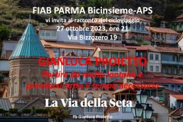 La via della Seta in bici