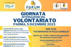 Giornata internazionale del volontariato