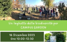Nasce il laghetto della biodiversità