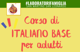 Corso base di italiano per adulti