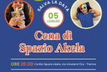 La cena di Spazio Akela