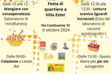 Festa di quartiere a Villa Ester