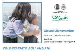 Volontariato agli anziani