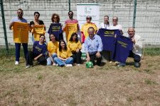 La partita con mamma e papà