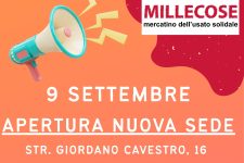Millecose: la nuova sede