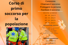 Corso di primo soccorso