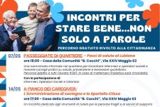 Incontri per stare bene… non solo a parole