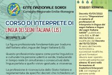 Corso di interprete di LIS