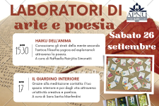Laboratori di arte, poesia e spiritualità